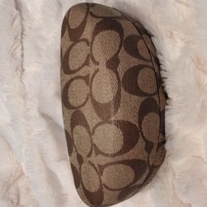 COACH Hard shell eyeglasses case, large